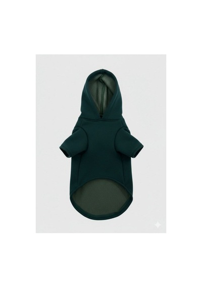 Penye Baskılı Sweatshirt Haki