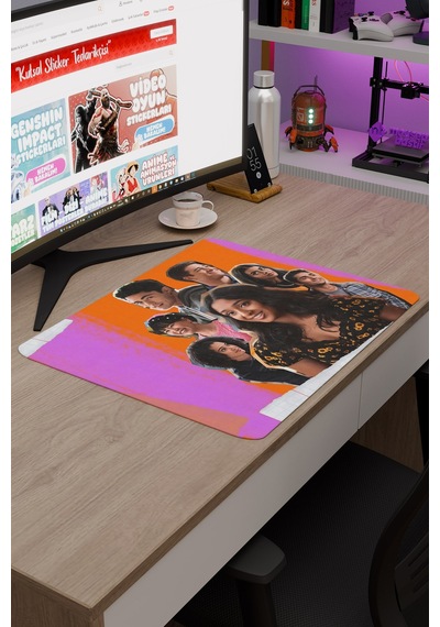 Never Have I Ever V5 48x40 Xl Gaming Kauçuk Kaymaz Taban Mouse Pad Fare Altlığı