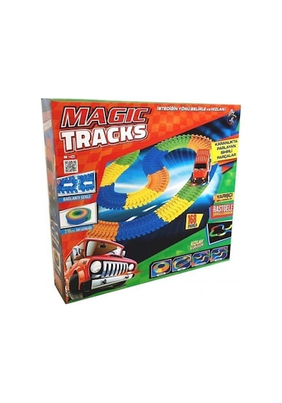 Magic Tracks Hareketli Raylar 168 Parça-23082268