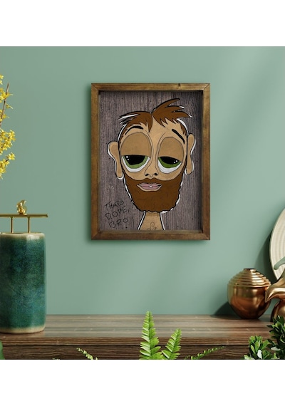 Bk Home The Lazy People Collection Hobo Guy Tasarımlı Doğal Masif (496633115)