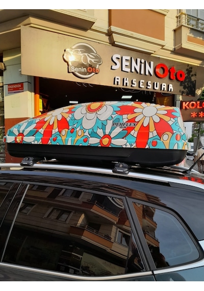 370 Litre Çiçek Desenli Portbagaj
