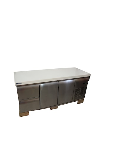 ArtSteel TR-187GA 188x70x87 Cm Endüstriyel Artı Soğutucu Tezgahlı