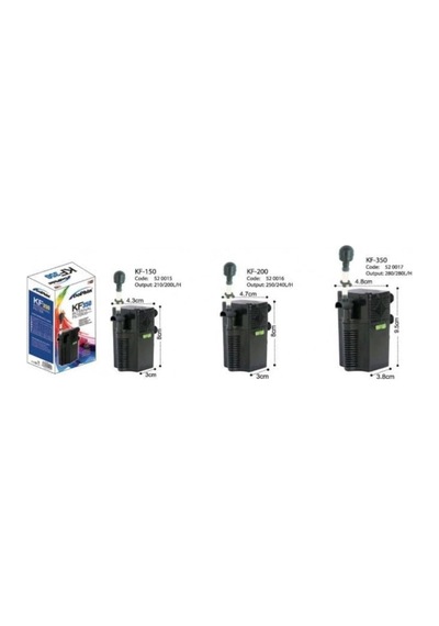 Tr Kf-150 Akvaryum İçin İç Filtre, 150 L/h