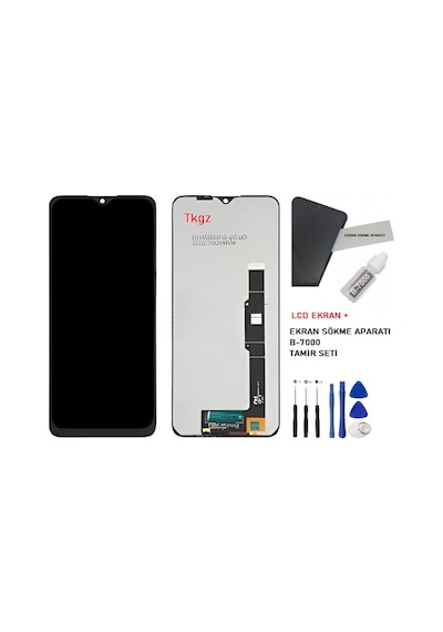 Tkgz Tcl 20se Lcd Ekran Dokunmatik -a- Kalite + B-7000 + Tamir Seti