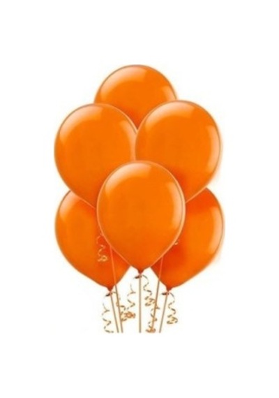 Balon Evi Metalik Turuncu Balon 12 İnch 10'lu