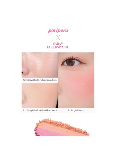 Perıpera Pure Blushed Custom Cheek 006 Queens Pink