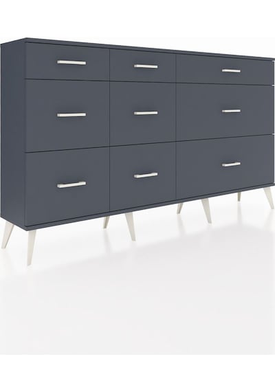 Arges Konsol 9 Çekmeceli 176x30x99 Antrasit-antrasit Antrasit - Antrasit Arges Konsol 9 Çekmeceli 176x30x99 Antrasit-antrasit Antrasit - Antrasit