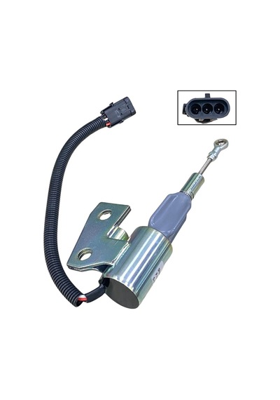 12v Stop Selenoidi Yan Ayaklı Sol Ayak Cummıns Motor