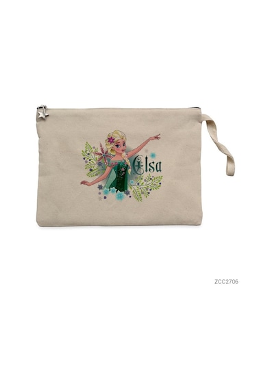 Zepplin Giyim Karlar Ülkesi Elsa Clutch Astarlı Cüzdan / El Çantası