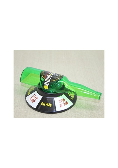 10 Adet Şişe Çevirme Oyunu Masa Oyunu Parti Eğlencesi Arkadaş Oyunu Mini 19x11 Cm Spin The Bottle