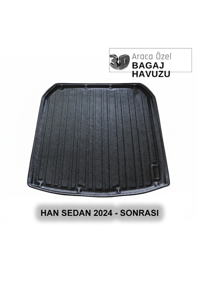 Byd Han Sedan 2024+ Araca Özel 3d Bagaj Havuzu
