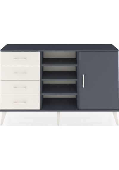 Arges Konsol 4 Raflı 4 Çekmeceli Tek Kapaklı 132x30x83 Antrasit-antrasit/aytaşı Antrasit/aytaşı Arges Konsol 4 Raflı 4 Çekmeceli Tek Kapaklı 132x30x83 Antrasit-antrasit/aytaşı Antrasit/aytaşı