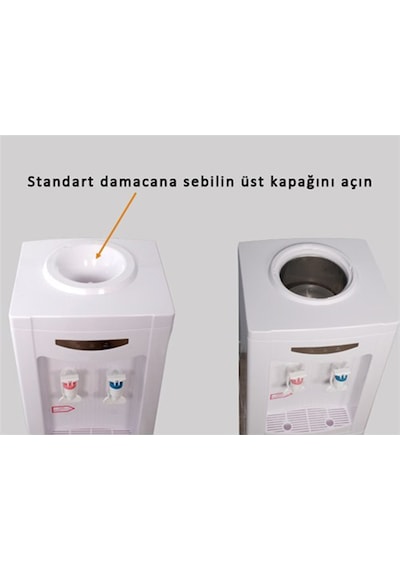 Su Arıtma Hazneli Sebil Üstü Aparat 10 mt Hortum ve Bağlantı Parçaları Dahil