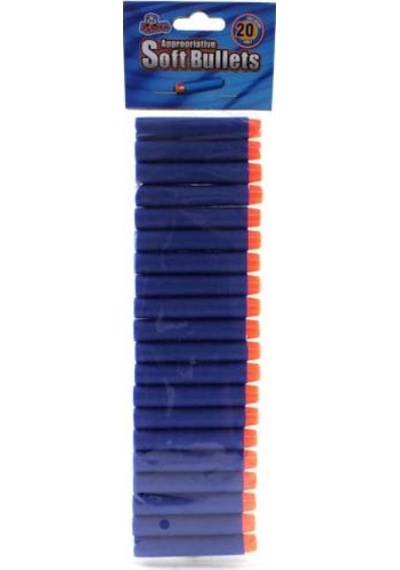 Nerf Yedek Mermi 20 Adet 7.5 CM