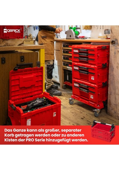 Qbrıck System Pro Modular Tray Ruhd Takım Çantası