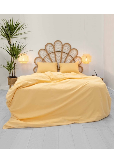 Koza Home Pacifico Nevresim Takımı Pamuk Amber Tek Kişilik 160x220 9544a Turuncu