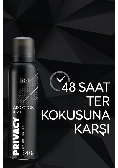 Man Addiction Erkek Deodorant 3x150ml