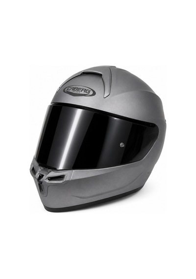 Roxter Full Face Kask Gun Metal Gümüş