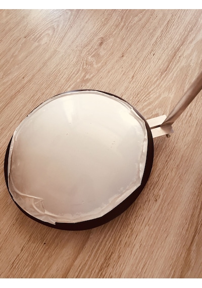 Ags - Araç Altı Arama Aynası. 30 Cm Çap. Çift Ayarlı. Perçinli Gri