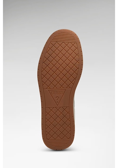 Guess Uddent Erkek Deri Sneaker Ayakkabı Fmjuddlel12 Ekru