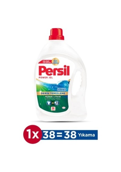 2470 Ml Okyanus Ferahlığı İle Sıvı Çamaşır Deterjanı 1