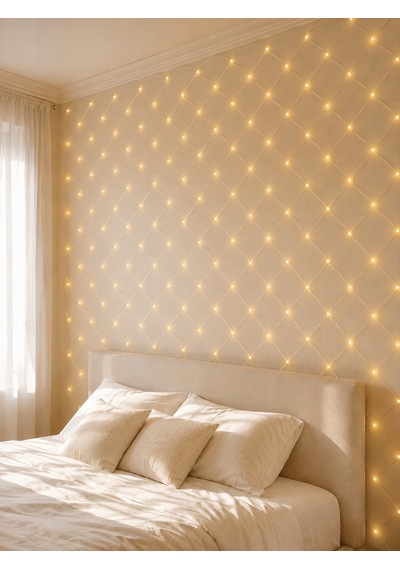 Lexroo Led Ağ Işık Dekoratif File Aydınlatma Balkon Oda Ve Bahçe Diğer