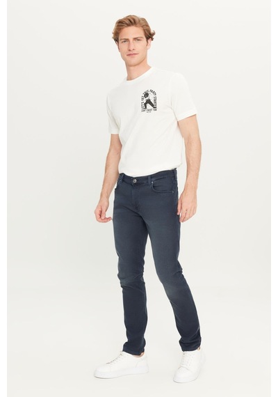 Lee Luke Denim Pantolon Dark Indigo Çok Renkli