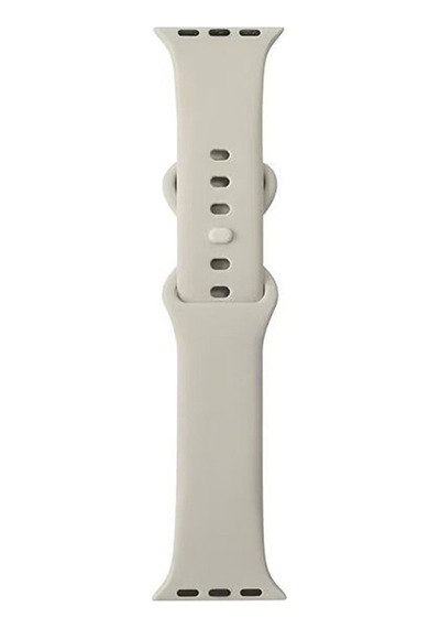 Apple Watch 10 42mm Uyumlu Silikon Kordon Krd-131 - Koyu Yeşil - T34853