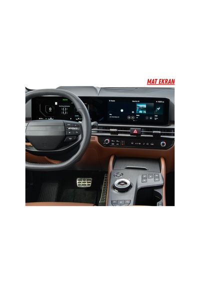 Kia Sportage Makyajlı 2025-2026 Multimedya Ve Klima Konsol Uyumlu Mat Ekran Koruyucu