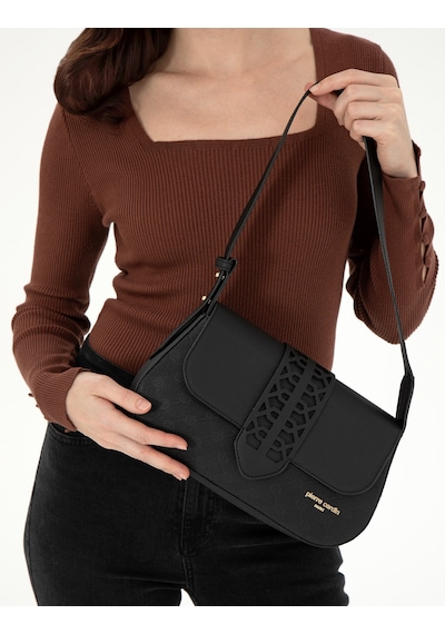 Pierre Cardin Kadın Siyah Çanta 50296257-vr046 Siyah