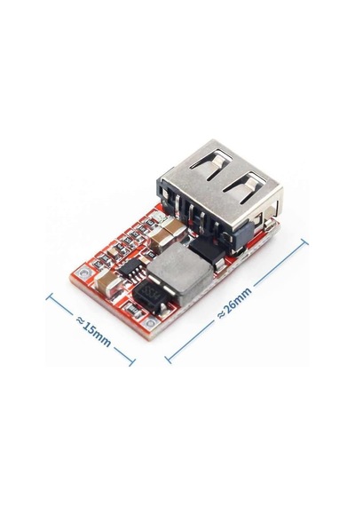 6-24v To 5v 2a Usb Voltaj Düşürücü Hw384 Mini Usb Çıkış Şarj Taşınabilir Güç Kaynağı Araba Mobil Dc Dc Çevirici Step Down Power Modül Çok Renkli