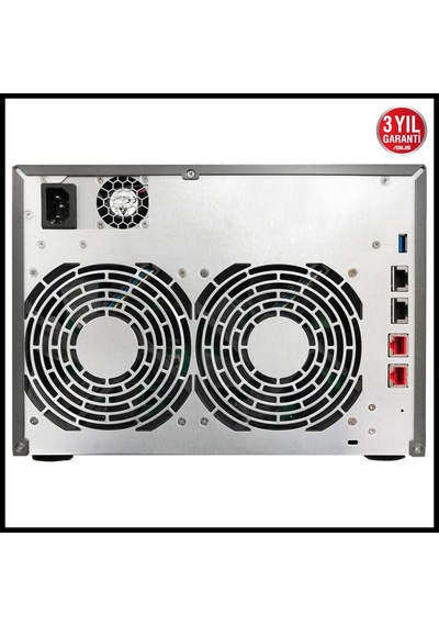 Asustor As6508t, 8gb Ddr4 Ram, 8 Yuvalı 8x22tb Destek , 2xm.2 Nvme Pcı-e, 2x10gbe, 2x2.5gbe Network