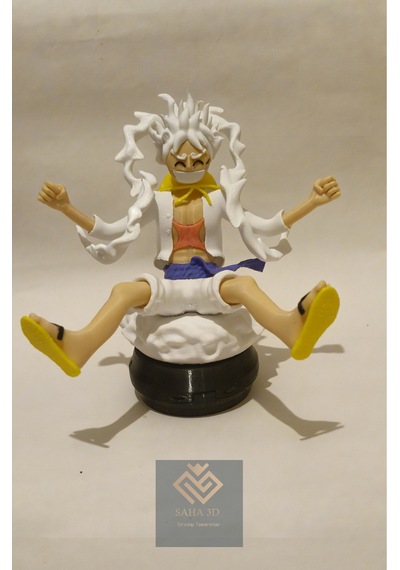 One Piece Luffy Gear 5 Figür