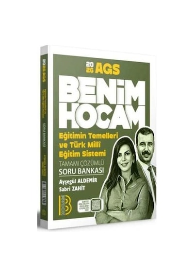 Ags Eğitimin Temelleri Türk Milli Eğitim Sistemi Çözümlü Soru Bankası Benim Hocam