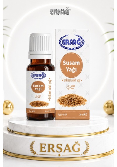 Ersağ Soğuk Pres Susam Yağı 30 ML