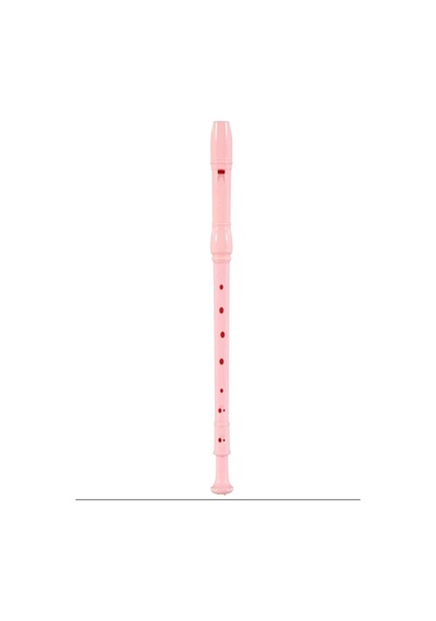 Helvacıoğlu Soprano Blok Flüt Açık Pembe