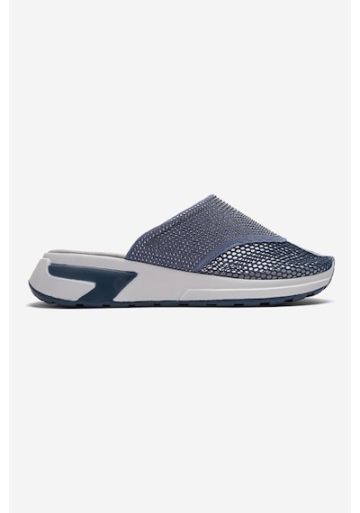 Luvishoes Glea Mavi Taşlı Burnu Kapalı Kadın Terlik