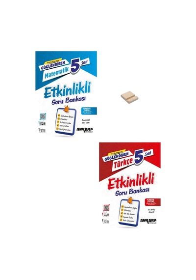 5. Sınıf Güçlendiren Matematik Ve Türkçe Etkinlikli Soru Bankası