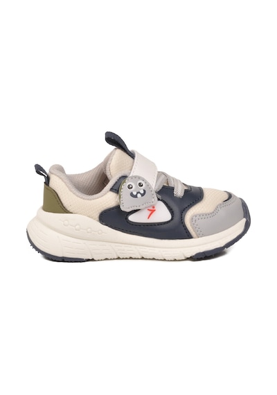 Cool Lacivert Cırtlı Desenli Anatomik Bebek Spor Ayakkabı Sneaker Dorian İa