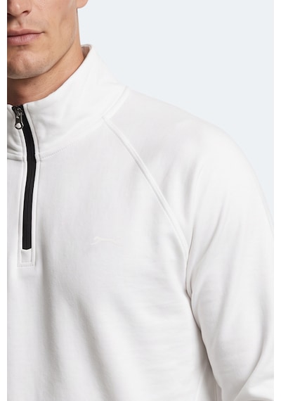 Slazenger Malıka Erkek Ekru Sweatshırt