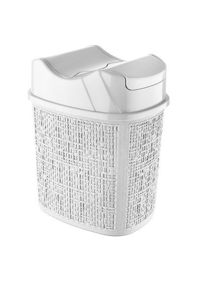 Practical Çöp Kovası 5,5 Lt.-beyaz Beyaz