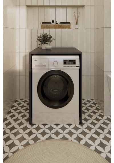 Odaco Premium Çkmd-01 %100 Mdf Çamaşır Ve Kurutma Makinası Banyo Dolabı Antrasit Odaco Premium Çkmd-01 %100 Mdf Çamaşır Ve Kurutma Makinası Banyo Dolabı Antrasit