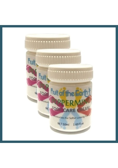 Bezos Süper Fruit Of The Earth Ayak Bakım Kremi Nane Ferahlığı Ve Kokusu 3 Adet 50 Ml Ob