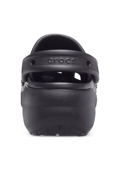 Crocs Classic Platform Clog Günlük Unisex Terlik Black Siyah