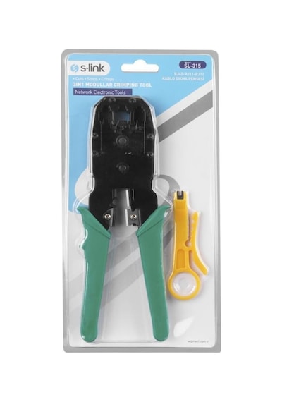 Sl-315 Rj-45/rj-12/rj-11 Üçlü Pense Standart