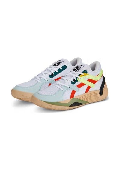 Puma Trc Blaze Court Erkek Basketbol Ayakkabısı Beyaz
