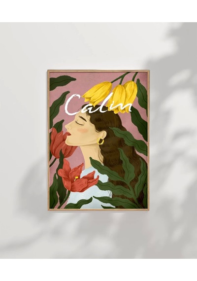 Çerçevesiz Poster Sakinlik Vaadı