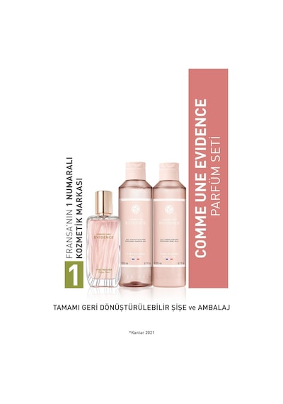 Yves Rocher Comme Une Evidence Parfüm-banyo Seti 10 Ml Diğer