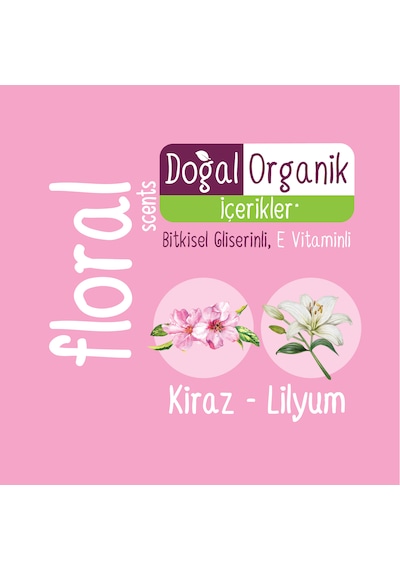 Sleepy Floral Kişisel Bakım Havlusu 100 Yaprak Tekli