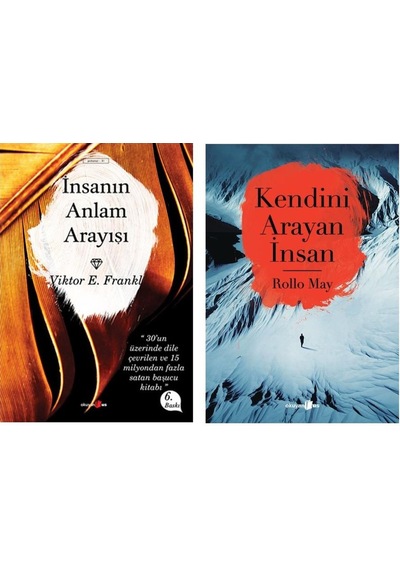 Kendini Arayan Insan + Insanın Anlam Arayışı 2 Kitap Set
